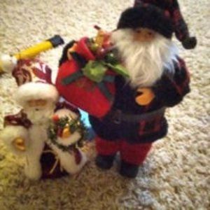 Vintage Santa's Christmas Santa Claus Nwt, LN